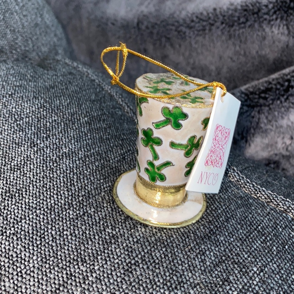 IRISH HAT christmas ornament